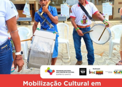 Mobilização cultural – Diálogo sobre políticas culturais e valorização da cultura local